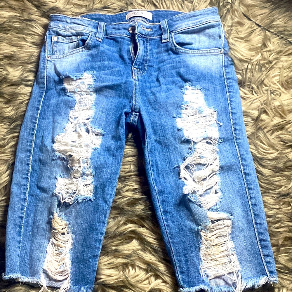 Guess Jean shorts, sz 25.